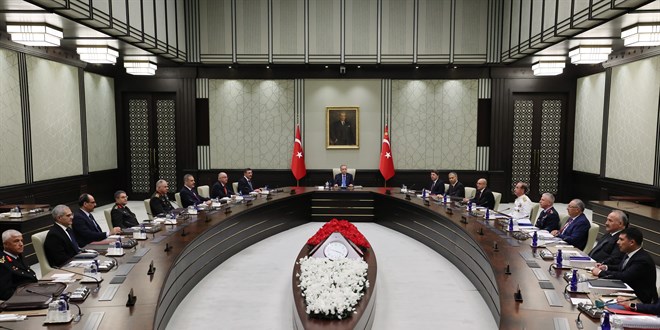 Milli Güvenlik Kurulu toplantısı başladı