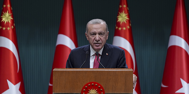 Erdoğan: Ocaklara ateşlerin düştüğü günler geride kaldı