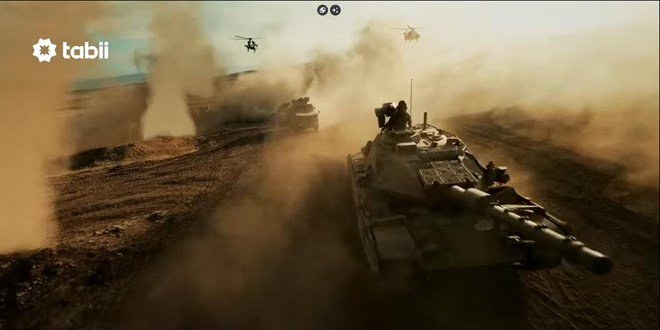Dünyanın ilk tank dizisi 'Siyah Bere' başladı!
