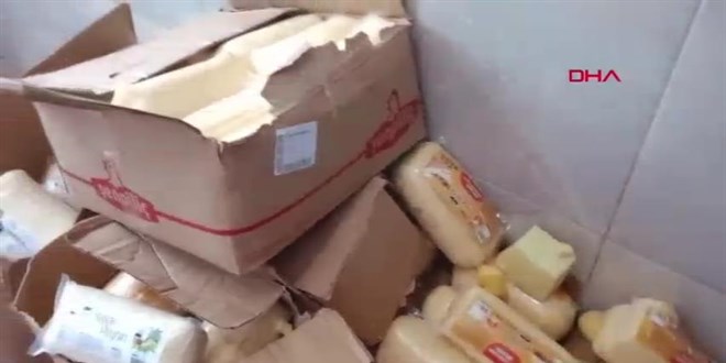 Sakarya'da 5 ton 'sahte' kaşar peyniri ele geçirildi