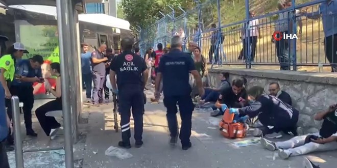 Keçiören'de belediye otobüsü kazası: Yaralılar var -2-