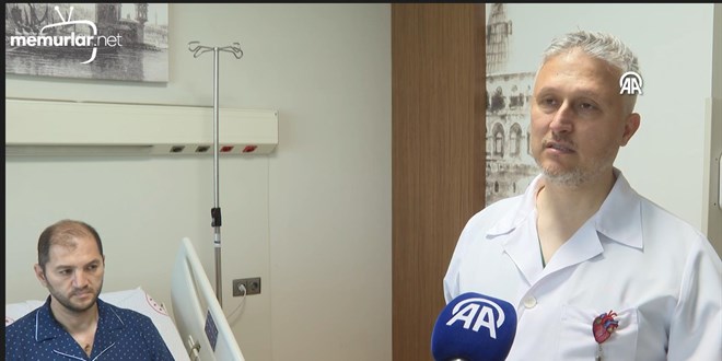 İleri derecede aort hastalığı olan hasta '6 santimetrelik' kesiyle tedavi edildi