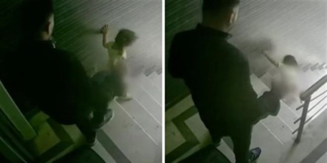 3 Yaşındaki Kızını Merdivende Tekmeleyen Babanın Cezası Belli Oldu