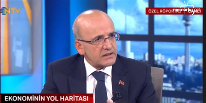 Bakan �im�ek anlatt�: Hedef enflasyonu tek haneye indirmek