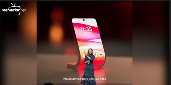 Motorola, b�k�lebilen telefonunu tan�tt�