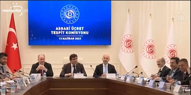 Asgari �crette pazarl���n ba�layaca�� rakam