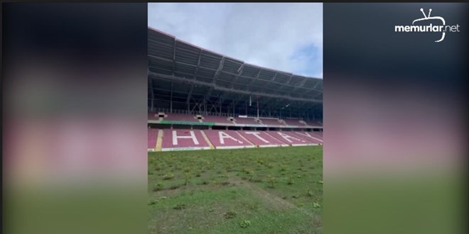 Hatay stadyumunun son hali