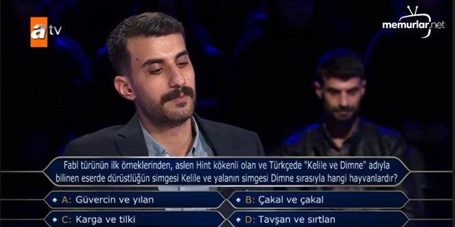 D�r�stl���n simgesi Kelile ve yalan�n simgesi Dimne hangi hayvanlard�r?