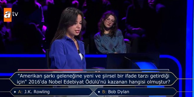 2016'da Nobel Edebiyat �d�l�'n� kazanan hangisi olmu�tur?