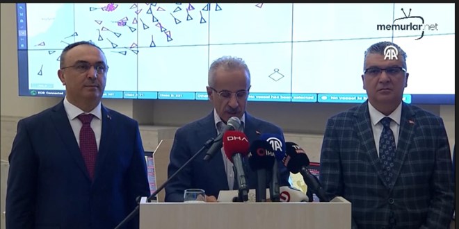 Ulaştırma ve Altyapı Bakanı Uraloğlu, Tekirdağ'da küresel iletişim kesintisiyle ilgili konuştu