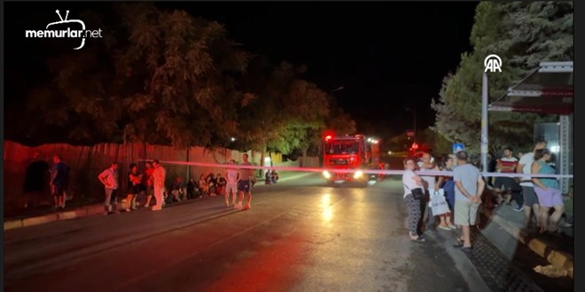 Apartman dairesinde ��kan yang�n s�nd�r�ld�