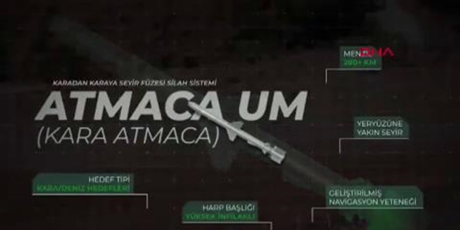 T�rkiye'nin gururu Kara Atmaca en uzun menzilli u�u�unu ger�ekle�tirdi