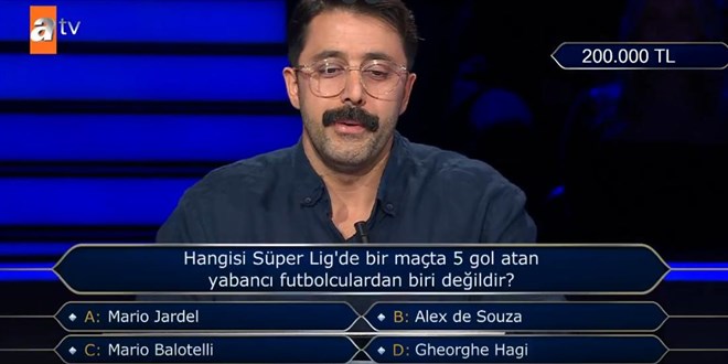 S�per Lig'de bir ma�ta 5 gol atan yabanc� futbolculardan biri de�ildir?