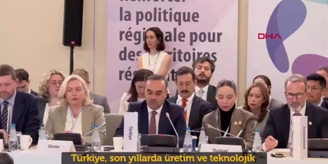 Bakan Kac�r, OECD B�lgesel Kalk�nma Politika Komitesi Bakanlar Toplant�s�'na kat�ld�