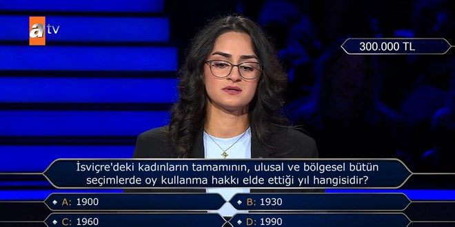 svire'de kadnlar tm seimlerde oy hakkn hangi yl ald?