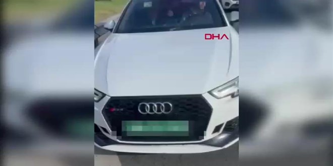 Esenler'de sahte plaka ve �akarl� otomobile 333 bin lira para cezas�