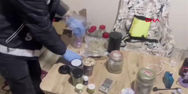 �klimlendirme sistemi kurulup, uyu�turucu �retilen villaya operasyon