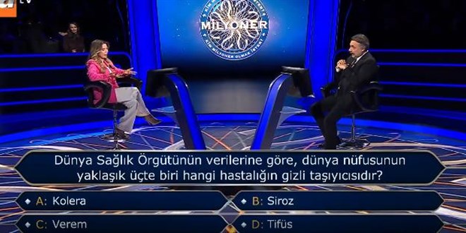 D�nya n�fusunun yakla��k ��te biri hangi hastal���n gizli ta��y�c�s�d�r?