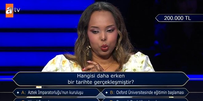 Hangisi daha erken bir tarihte ger�ekle�mi�tir?