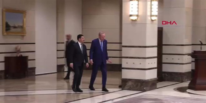 Cumhurba�kan� Erdo�an, Cumhurba�kanl��� K�lliyesi'nde G�ven Mektubu Takdim T�renleri'ne kat�ld�