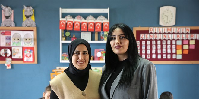 Da� k�y�n�n fedakar ��retmenleri: Odun k�r�p soba yak�yorlar!