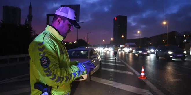 Kaynak��lara sabah s�rprizi! Polis drone ile yakalad�