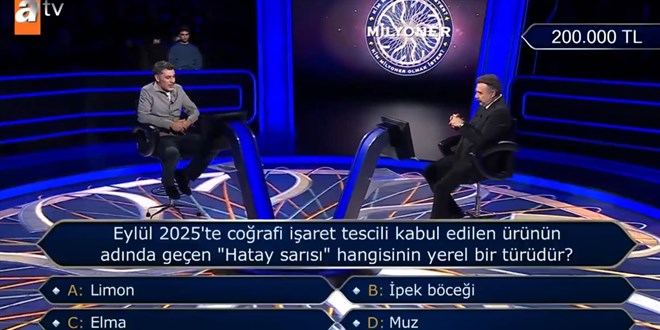 2025'te co�rafi i�aret tescili kabul edilen Hatay sar�s� hangisinin yerel bir t�r�d�r?
