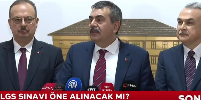 'LGS s�nav�n�n 13 Haziran Cumartesi g�n� yap�lmas�na karar verildi'