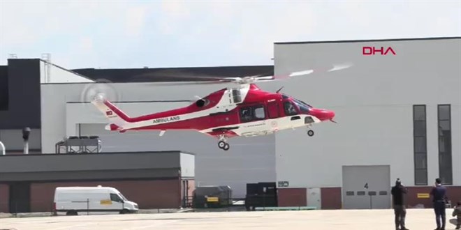 Sa�l�kta milli d�nem: G�KBEY 'hava ambulans�' olarak g�reve ba�l�yor!