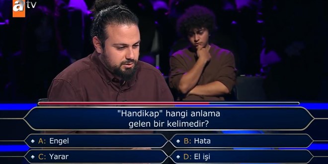 'Handikap' hangi anlama gelen bir kelimedir?