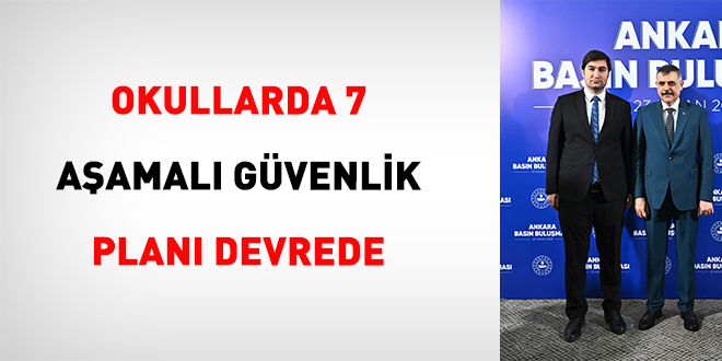 Okullarda 7 a�amal� g�venlik plan� devrede