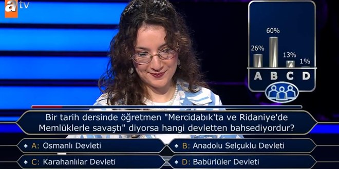 ��retmen 'Mercidab�k'ta ve Ridaniye'de Meml�klerle sava�t�' diyorsa hangi devletten bahsediyordur?