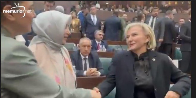 CHP'den istifa eden Nimet �zdemir Ak Parti'ye kat�ld�
