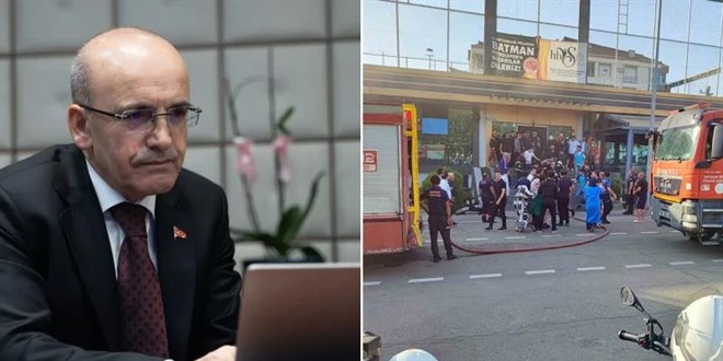 Bakan �im�ek'in ac� g�n�: Spor salonundaki yang�n facias�nda ye�enini kaybetti