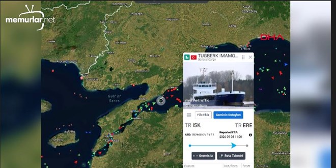 Marmara'da iki ticari gemi �arp��t�. 10 ki�i kay�p