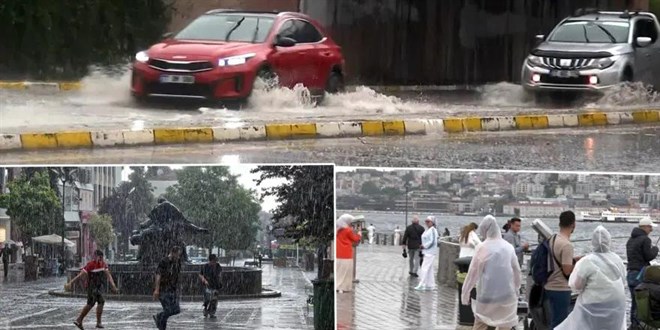 Ani s�cakl�k d����� ve �iddetli ya��� bekleniyor