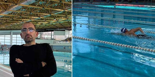 'Y�r�yemez' dediler, y�zme sporcusu oldu