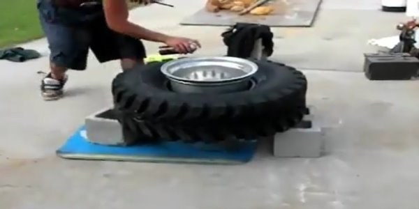 �ok pratik lastik montaj�!