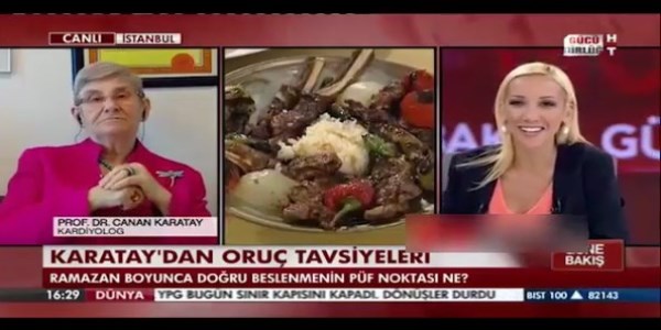 Canan Karatay'tan iftar ve sahur �nerileri