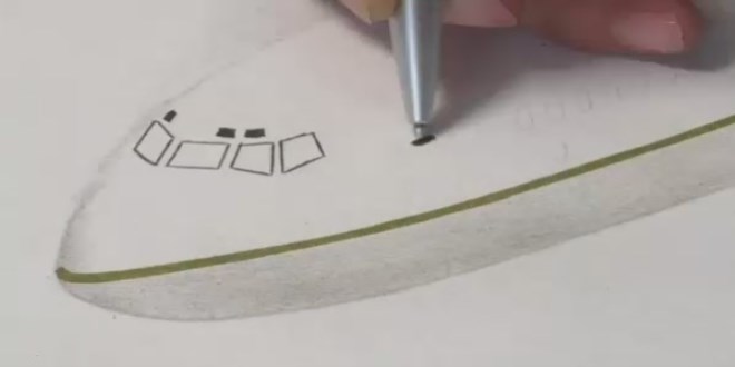 A��r� ger�ek�i u�ak �izimi