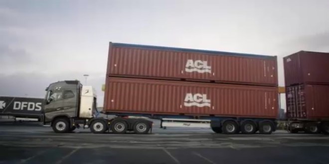 750 ton y�k� TIR b�yle �ekti