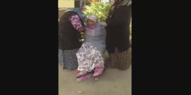 Paten s�rmeye �al��an teyze