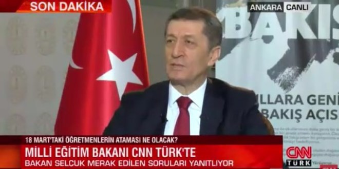 Ziya Sel�uk'tan �cretli ��retmenleri umutland�ran a��klama