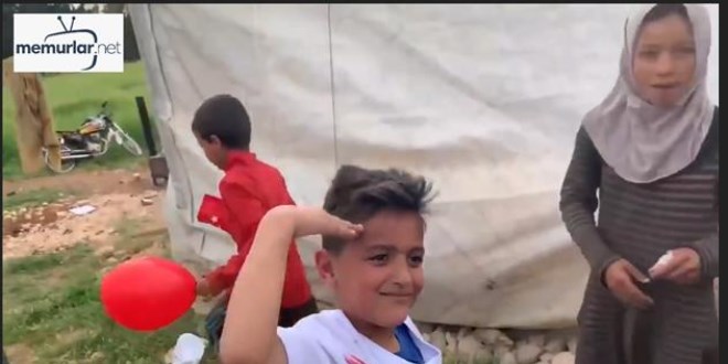 Emniyet'ten Afrin'de 23 Nisan payla��m�