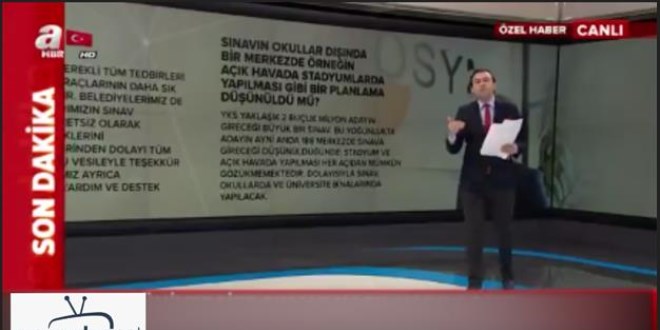 �niversite s�nav� stadyumlarda m� yap�lacak?