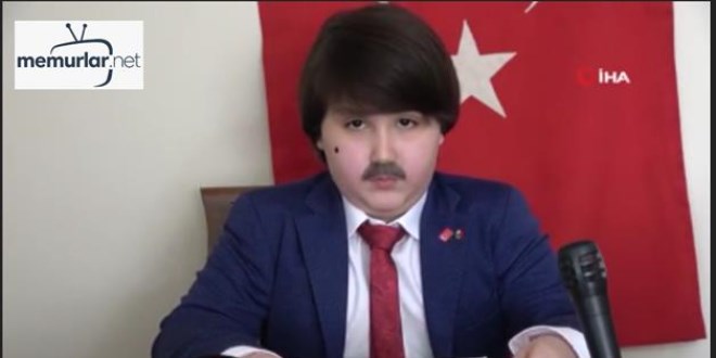 �lkokul ��rencisi, Fahrettin Koca taklidiyle k�r�p ge�irdi