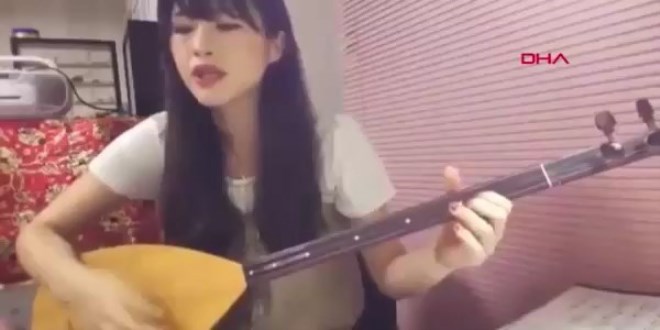 Japon k�zdan Pir Sultan Abdal t�rk�s�