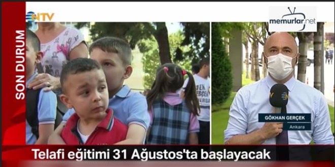 Y�z y�ze telafi e�itim takvimi a��kland�