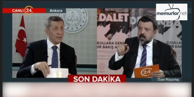 'Okullar 31 A�ustos'ta a��lacak. Uzaktan e�itim gelecek y�l boyunca devam edecek'