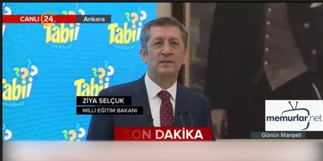 Milli E�itim Bakan�'ndan 'formasyon' a��klamas�